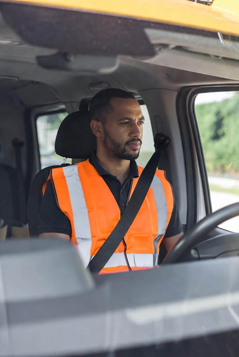 Seatbelt Between Deliveries — Don't Skip It